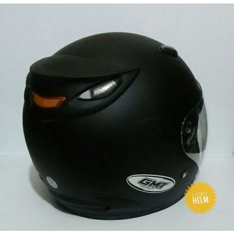 HELM SNI PRIA WANITA CEWEK COWOK DEWASA COUPLE ELEGANT GMT CENTRO DOUBLE VISOR ORIGINAL HALF FACE