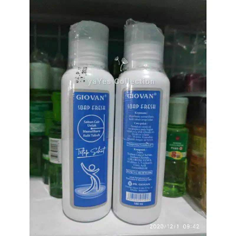 Sabun giovan sabun kesehatan geovan kemasan 100 ml merah dan biru