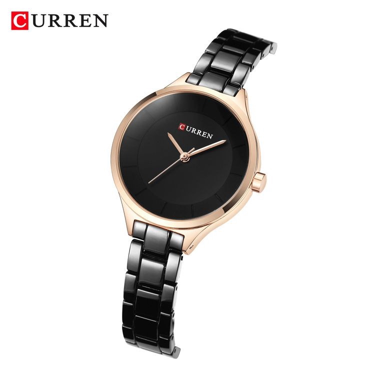 CURREN 9015 Jam Tangan Wanita Analog Stainless Steel WK-SBY