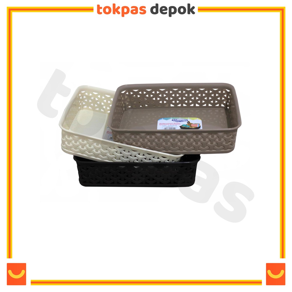 Keranjang Plastik Castalla Hawaii 5791 Keranjang Serbaguna Ukuran M Hawaii HW-003