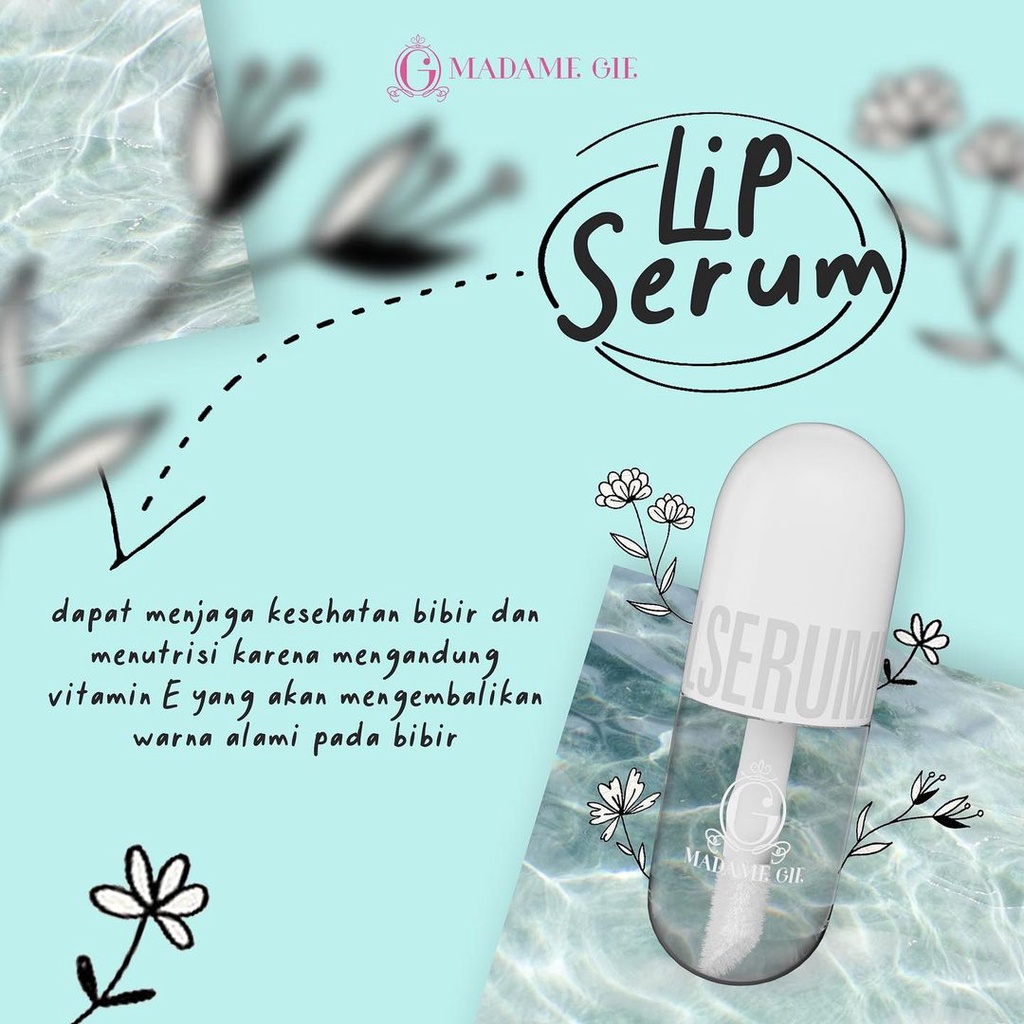 Madame Gie Lipill - Makeup Lip Tint / Lip Serum / Lip Plumper Kapsul Original BPOM