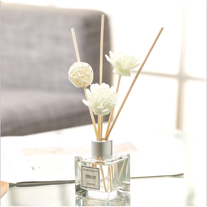 KAISSO - REED DIFFUSER AROMATHERAPY BUNGA DIFUSER AROMA PENGHARUM RUANGAN PEWANGI OIL ESSENTIAL REED DIFUSER