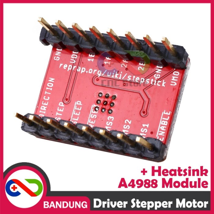 A4988 DRIVER STEPPER MOTOR REPRAP 3D PRINTER CNC BOARD + HEATSINK