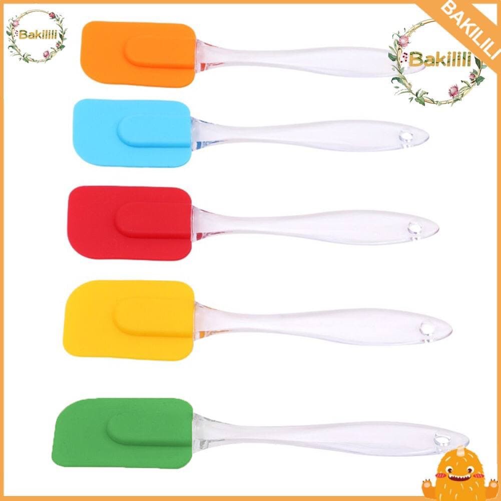 SPATULA MINI MURAH SILIKON SPATULA PRAKTIS / Spatula Pengikis Kue Mini SEPATULA ALAT DAPUR [KECIL)-1