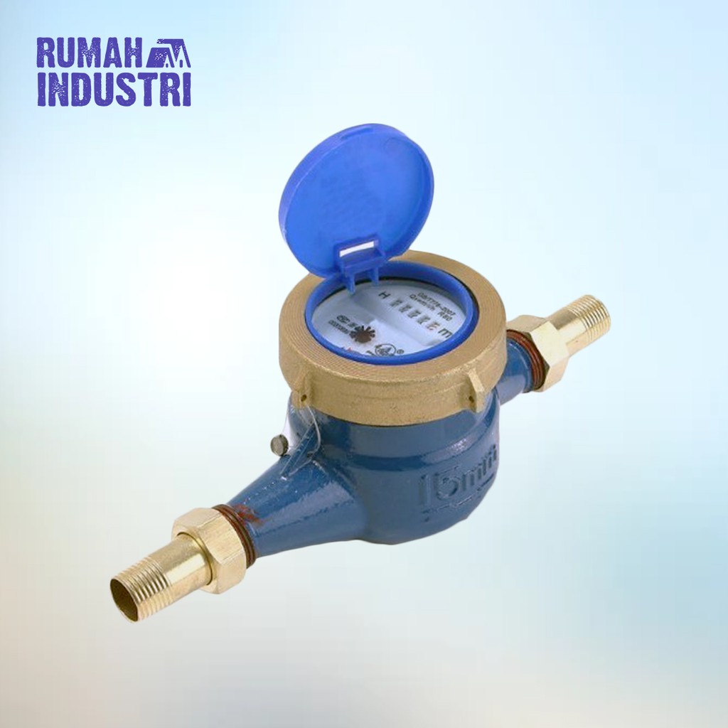 MENGAPUNG Meteran Air Plastik Water Meter IMD National
