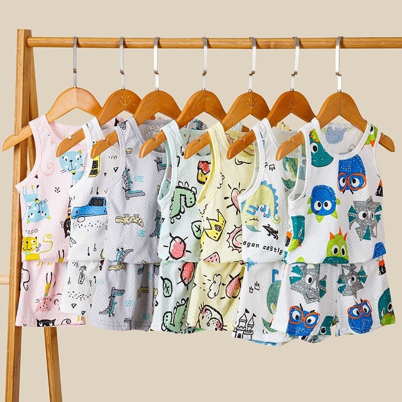 Setelan Kutung Anak Sleeveless Set Printing | Set Sleeveless Kids