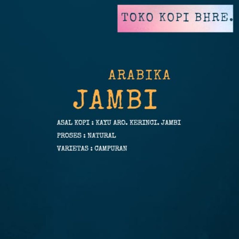 

KOPI JAMBI