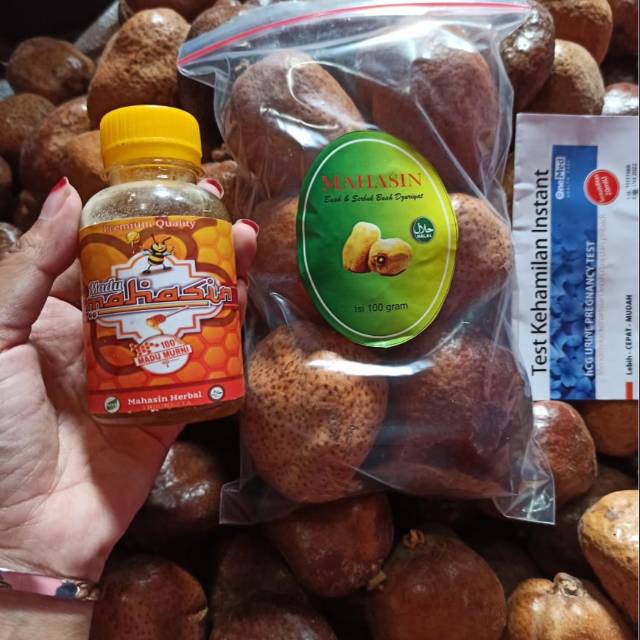 

Paket 6 buah biji buah zuriyat+ madu