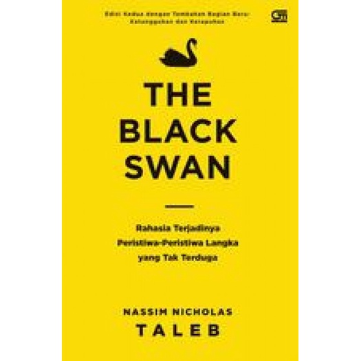 

HOT SALE!!! BUKU THE BLACK SWAN: RAHASIA TERJADINYA PERISTIWA-PERISTIWA LANGKA YAN TERLARIS