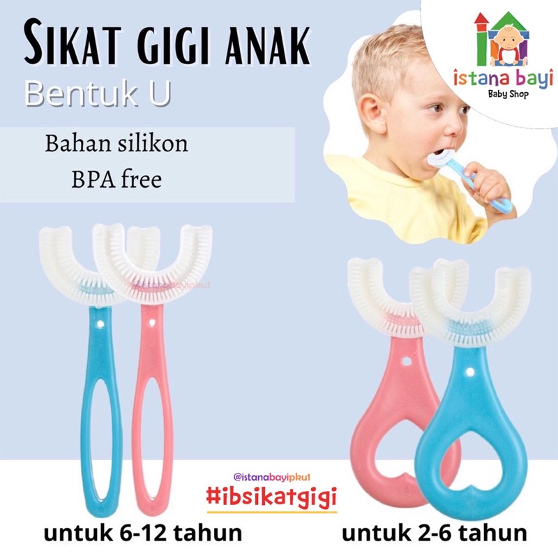 SIKAT GIGI BAYI/ANAK BULU HALUS - TRAINING TOOTHBRUSH