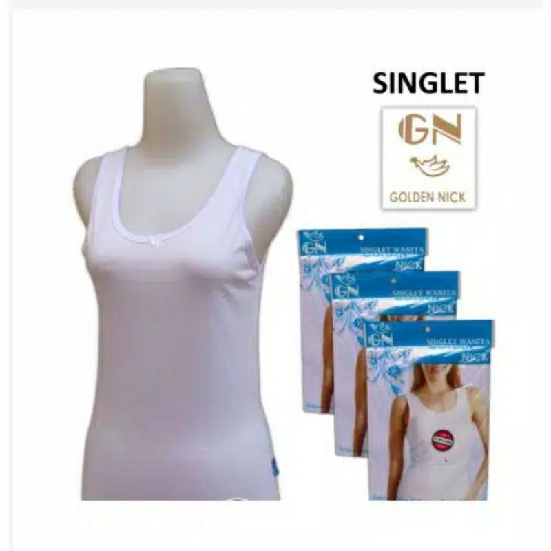 KAOS DALAM WANITA / SINGLET WANITA GOLDEN NICK Extra Long