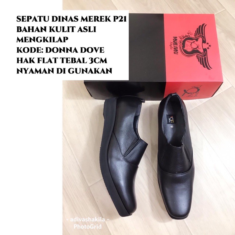 Diskon (ATM) SEPATU DINAS POLWAN SATPOL PP SECWAN KOWAD KOWAL HALFBOOTH p21 DONNA DOP Terkini