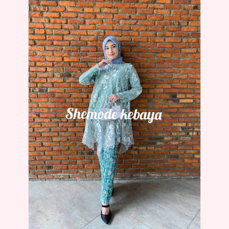 [REALPICT]TUNIK FLOY/KEBAYA PESTA/KEBAYA WISUDA