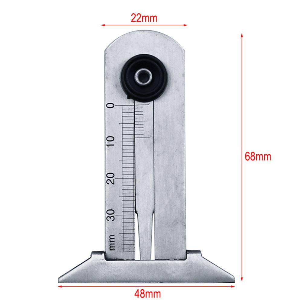 Chookyy Depth Gauge 30mm 50mm 60mm Alat Ukur Pola Ban Ban Mobil