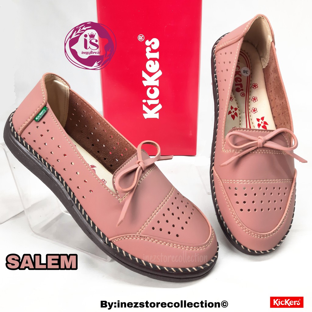 SEPATU WANITA SLIP ON KICKERS TERLARIS KODE SP7 MURAH BERKUALITAS