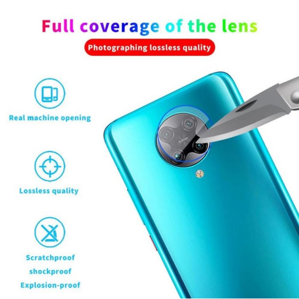 Antigores Tempered glass camera Pocophone POCO F2 PRO X3 NFC F3 M3 screen kamera