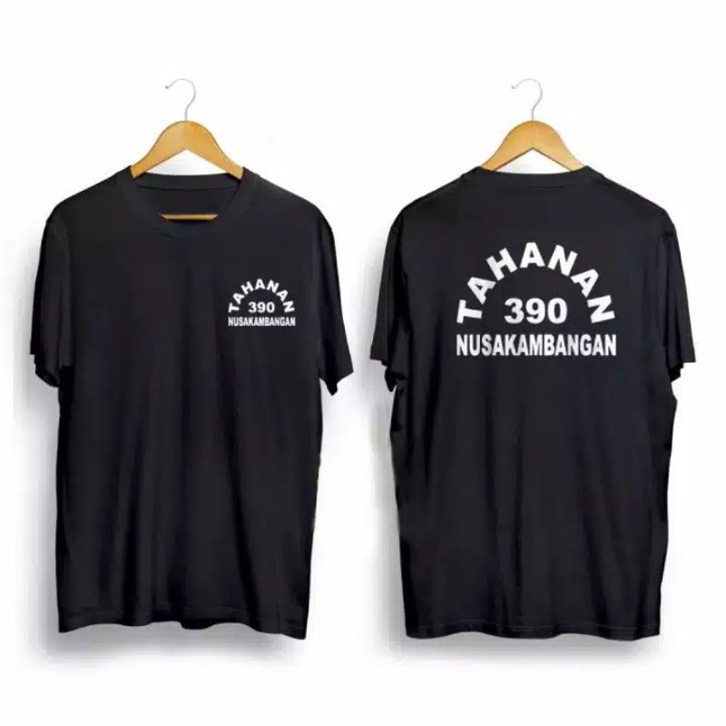 BAJU KAOS TAHANAN 390 NUSAKAMBANGAN