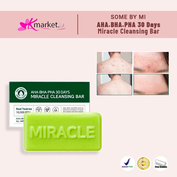 [BPOM] SOMEBYMI AHA BHA PHA 30 Days Miracle Cleansing Bar