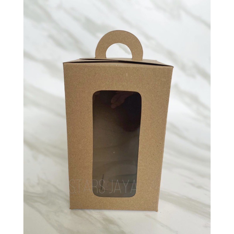 

Box Kraft Tenteng Mika 12,5x12,5x20cm