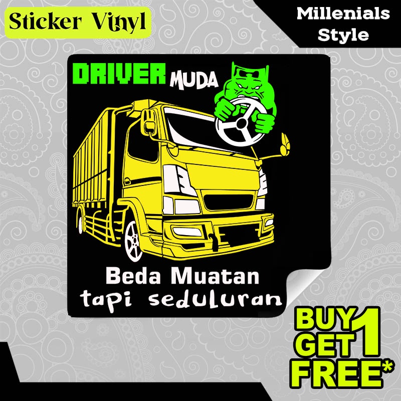 

Stiker Sticker Beda Muatan Tapi Seduluran Gambar Unik Desain Keren dan Kekinian Aesthetic Bahan Vinyl Satuan Anti Air