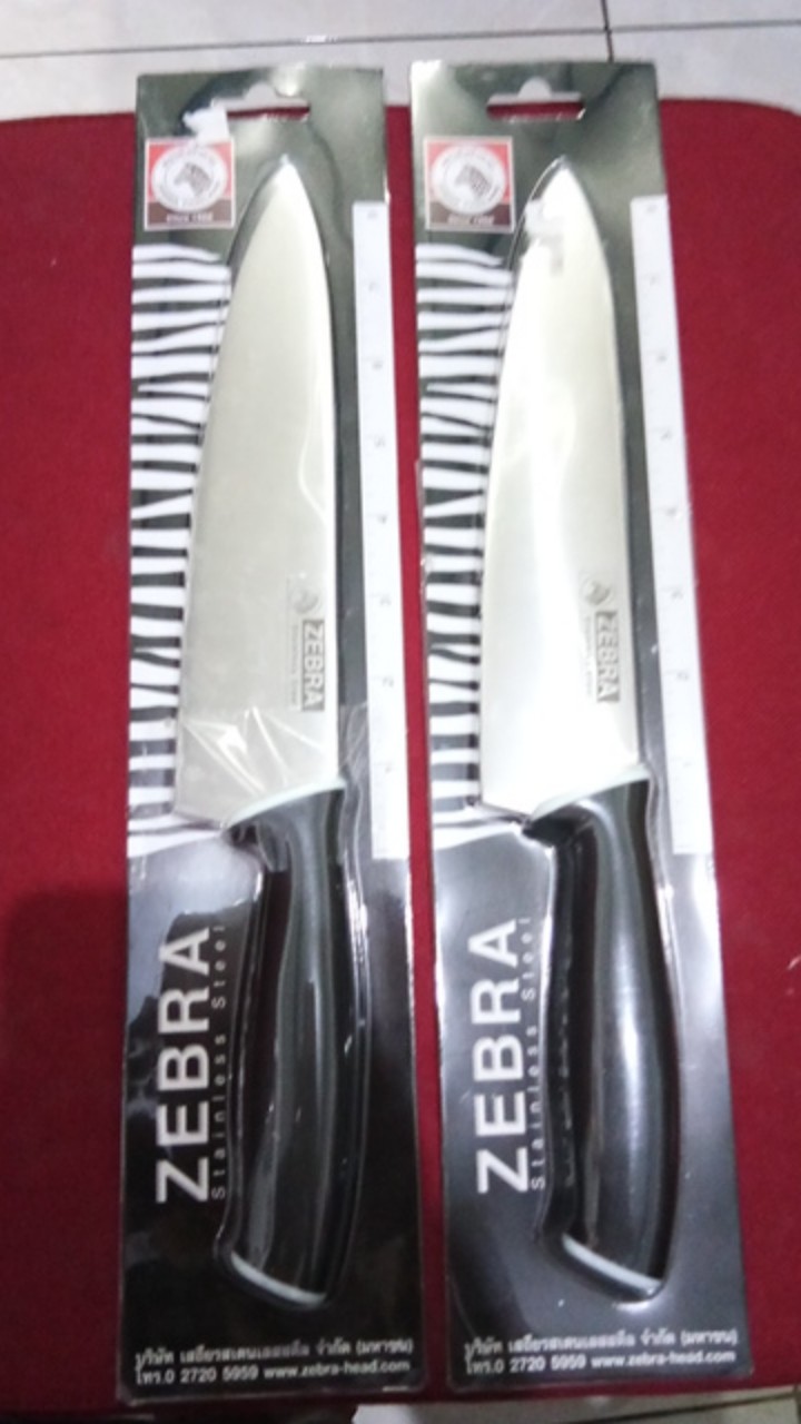 100227 Pisau Zebra Chef Knife Smart 8 Zebra Thailand