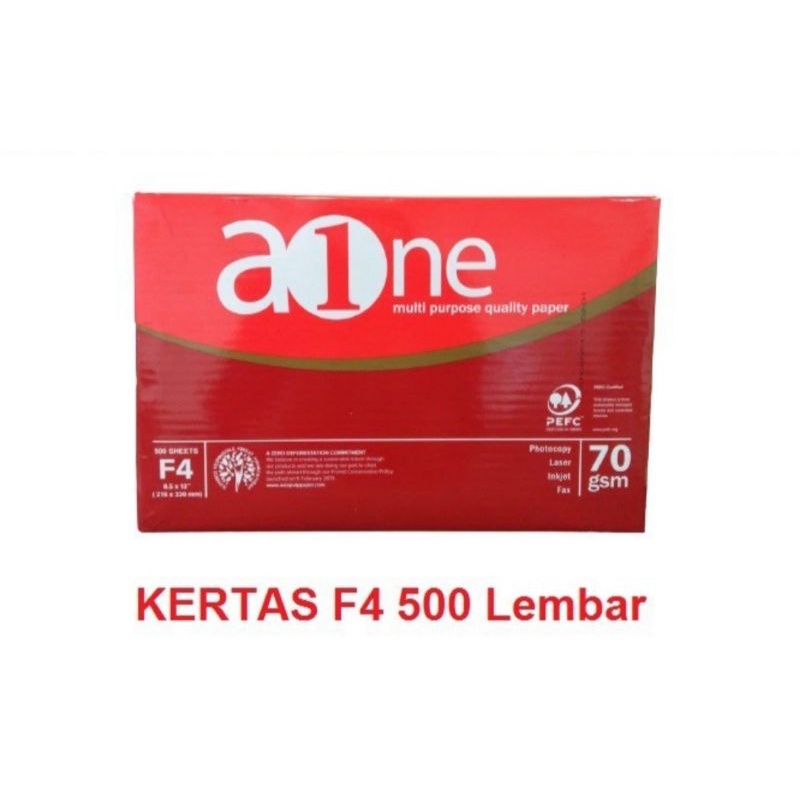 

Kertas HVS F4 70gr a One