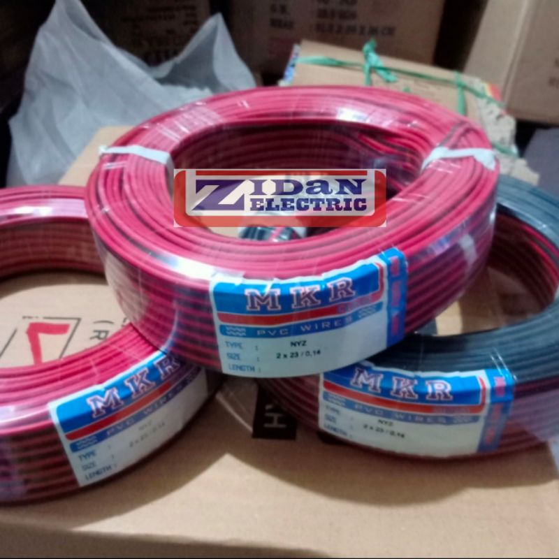 Kabel Listrik NYM HYO 2x0,75 2x1,5 2x2,5 (Serabut) Harga Permeter Aulia