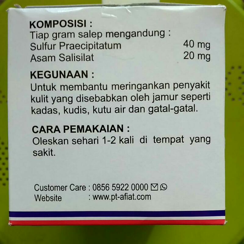 SALEP 24 2-4 AFIAT/NF (Obat Gatal2,Kadas,Kudis,Kutu Air,Jamur Kulit)