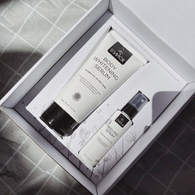 PAKET DSAVIOR BODY SERUM & PEELING SERUM