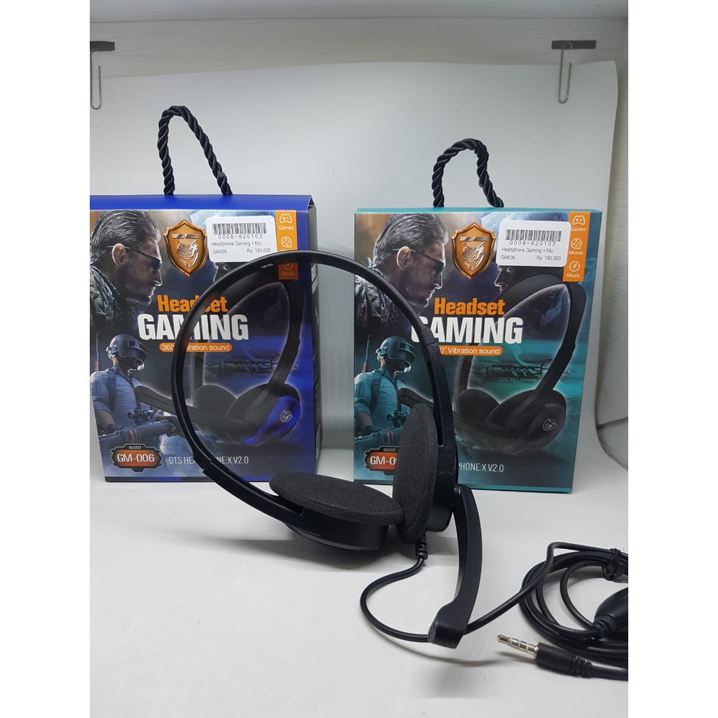 HEADPHONE GAMING GM 006