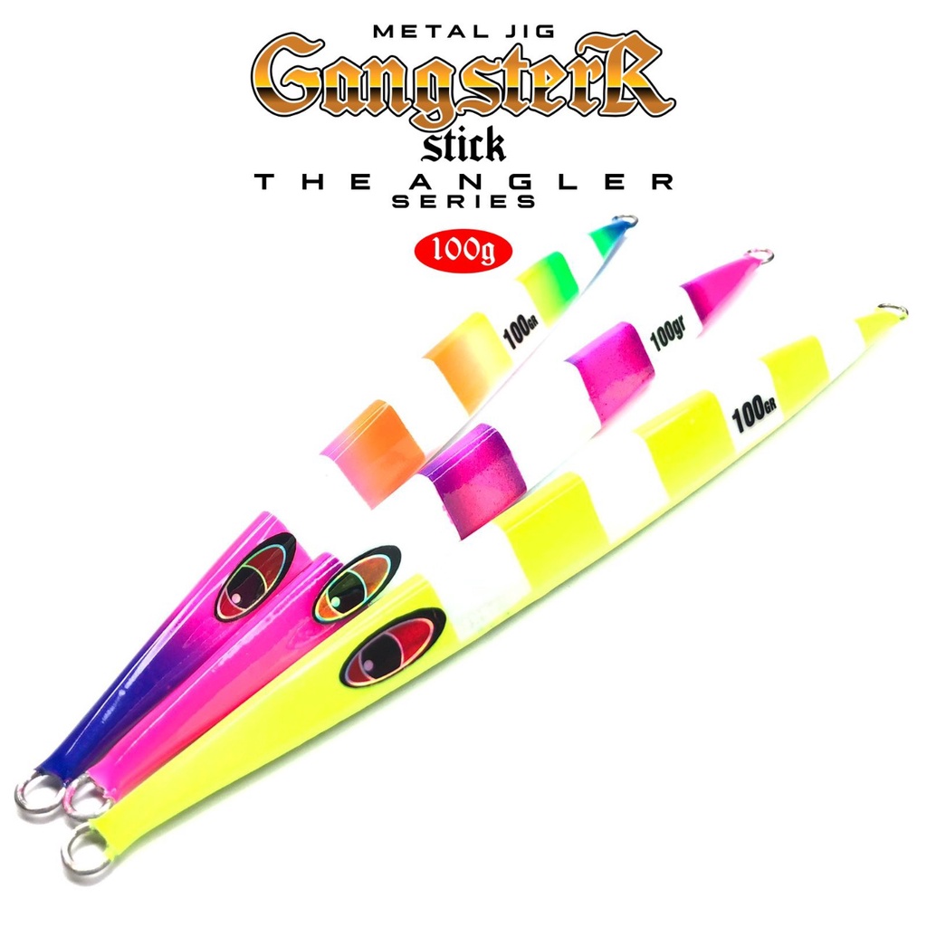 Umpan Metal Jig Gangster Stick 100 gram The Angler Series