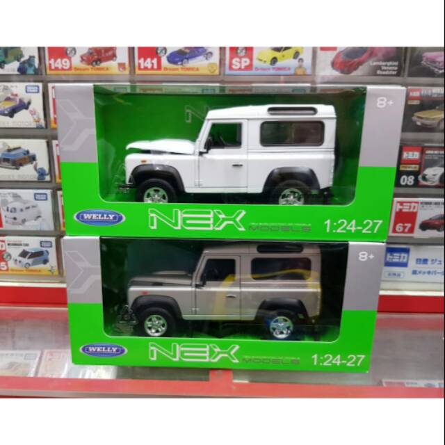 Miniatur Mobil Land Rover Defender Welly Nex