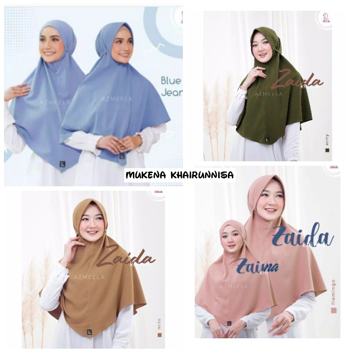 ZAIDA ZAINA DAILY KHIMAR AZMEELA - JILBAB INSTAN AZMEELA - JILBAB TALI AZMEELA