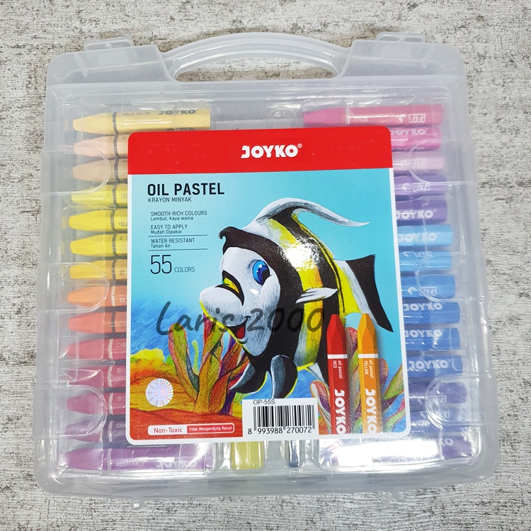 

Crayon / Oil Pastel Joyko 55 Warna