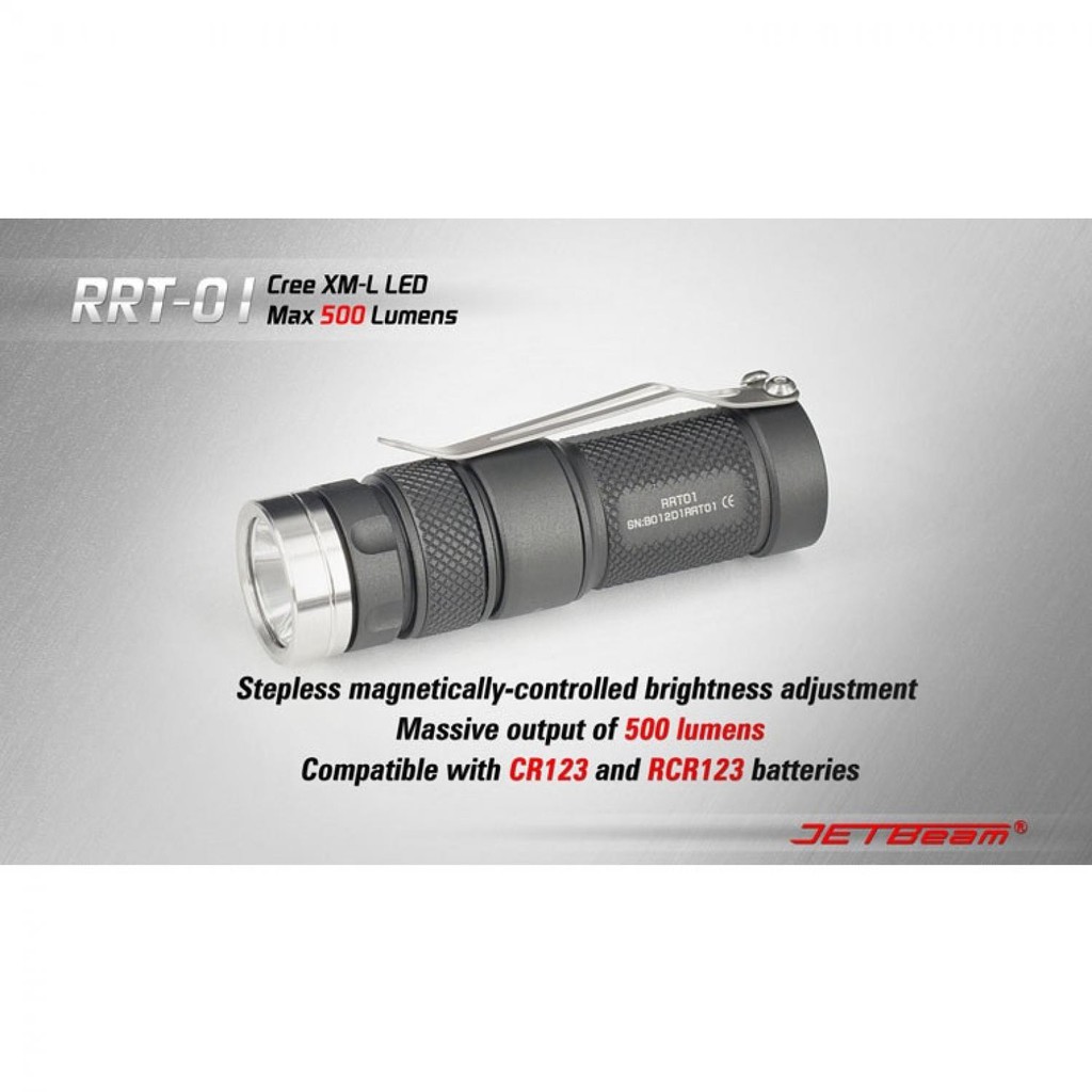 JETBeam RRT-01 Senter LED CREE XM-L2 600 Lumens