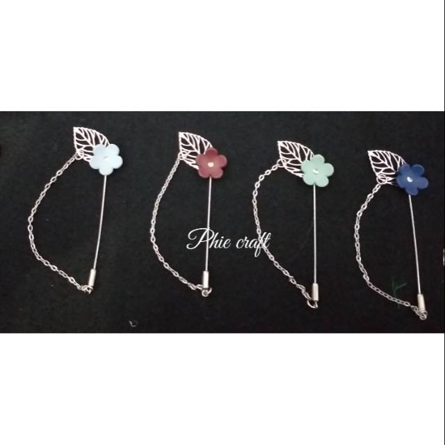 Tuspin hijab / tuspin bunga