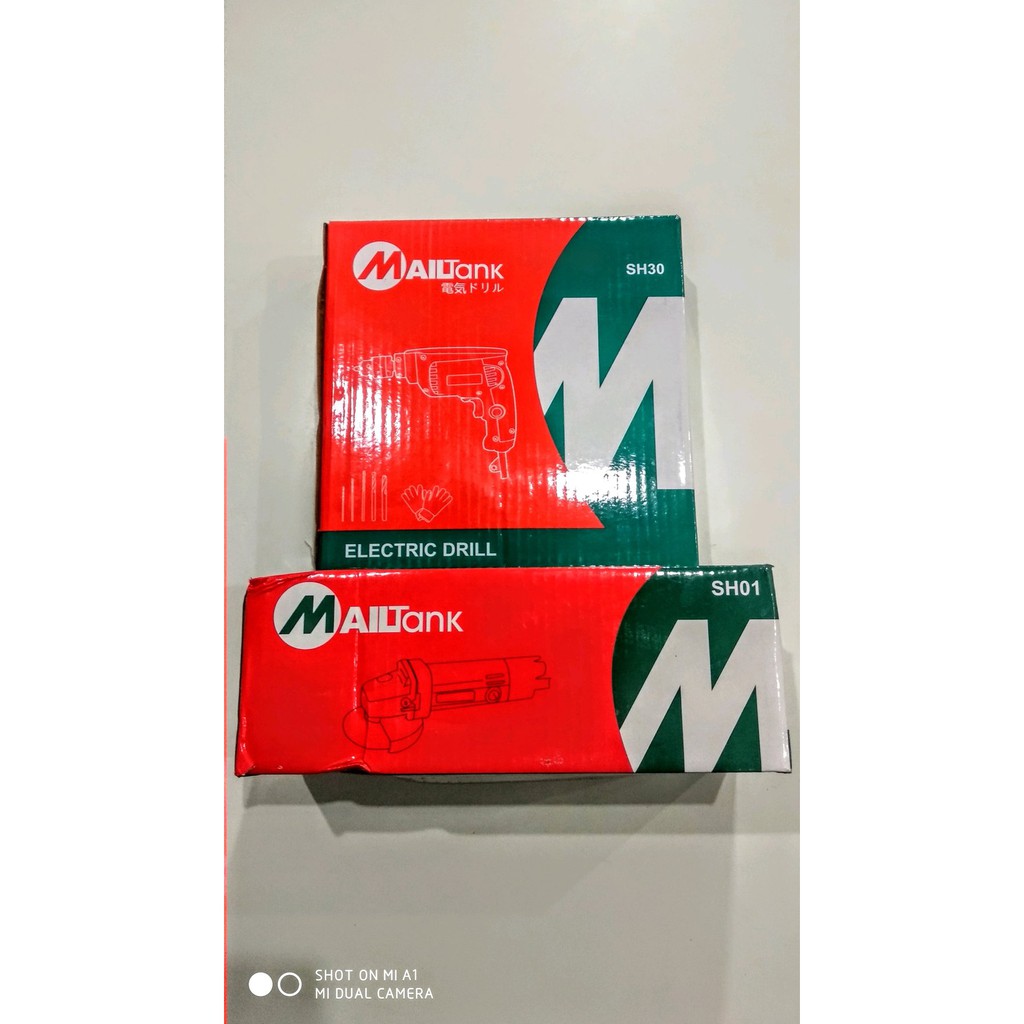 PROMO Paket mesin gerinda-bor 10mm Mailtank