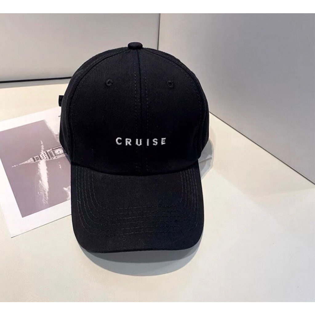 cod_Unisex Hat Soft Bordir Cruise Baseball