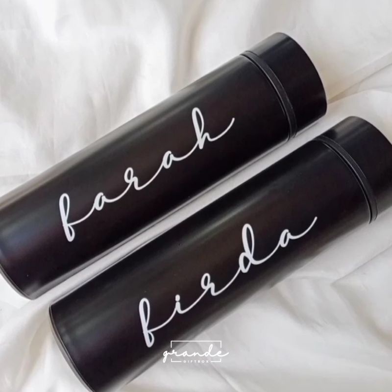 TUMBLER COUPLE CUSTOM NAMA | TUMBLER MURAH