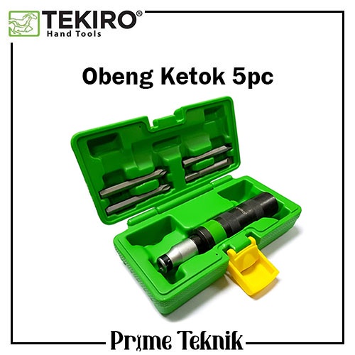 Obeng Ketok Set 5pcs Box Besi Tekiro
