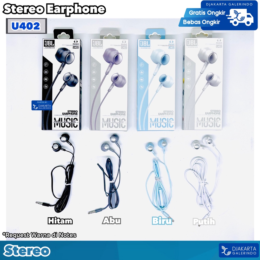 Headset/ Earphone/ Handsfree Superbass Stereo Sound