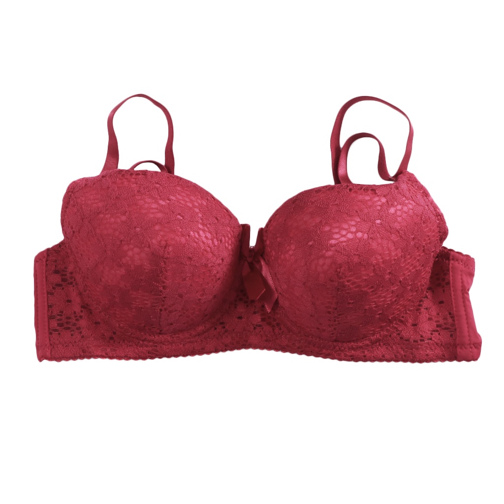 Grape - Grape Bra Renda Kawat Push Up Bh Pushup Berkawat Busa Tebal Spm 0306