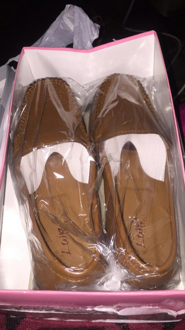 Sepatu Kerja Wanita Kulit Asli Flat