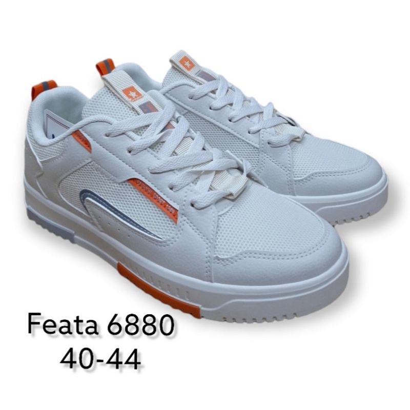 sepatu pria-sepatu feata-6880-sepatu sneaker-sepatu tali-sepatu impor.