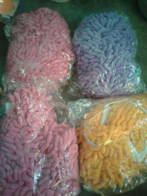 Kain Pel Sarung Kaki Micro Fiber Permbersih Lantai