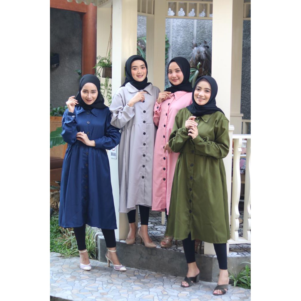 DISKON - ZAVIA TUNIK - FLOTTILICIOUS / TUNIK MURAH / TUNIK MUSLIM / GROSIR BAJU ONLINE / TUNIK