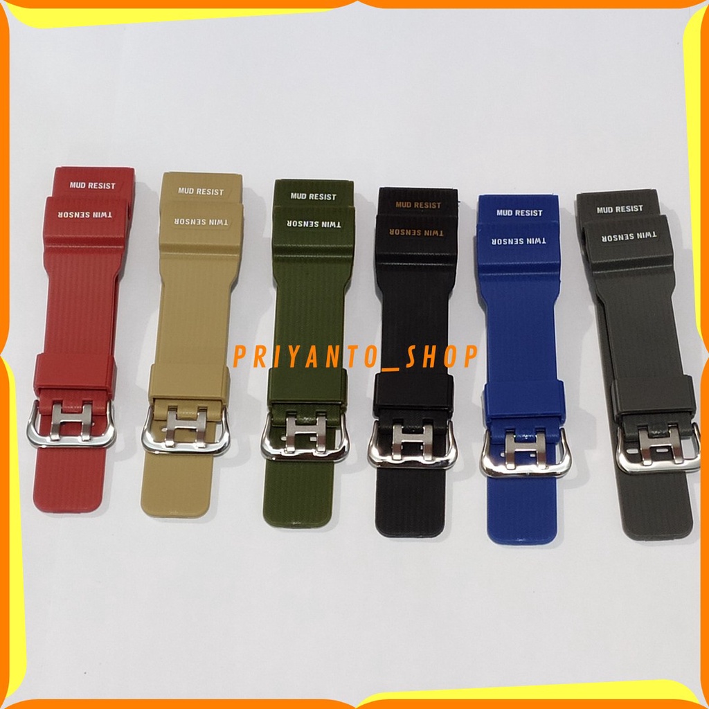 Strap Casio G-Shock gg 1000 mudmaster Tali Jam Gshock gg 1000 Prwmium Rubber watch Bend GG1000