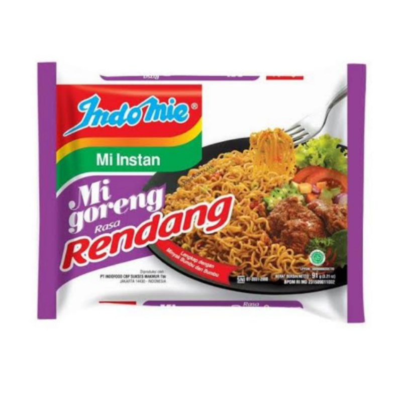

indomie goreng rendang 91g