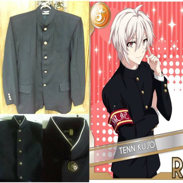Gakuran import/basofian/kostum  cosplay /seragam  sekolah jepang /kostum  cowok