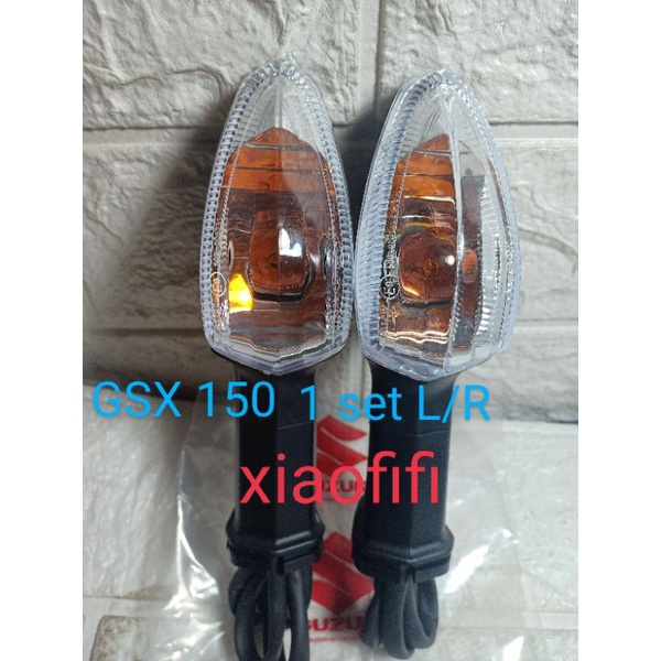 lampu sein rating  GSX 150/RAIder  Assy 1 set (kiri-kanan)